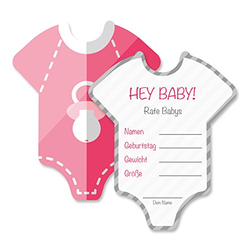 Babyparty, Baby-Shower, Babybody von Mia-Félice Decorations (verschiedene Farben)