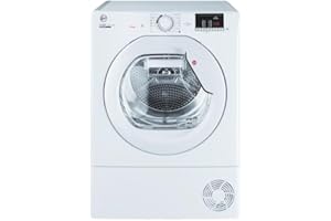 Hoover HLEC10DE Freestanding, Condenser Tumble Dryer, 10 Kg, Class B, White,