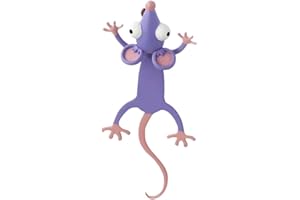 HOLSHOP Marque Pages Signet, Marque-Pages 3D-Forme de Animal, post it Marque Pages pour enfants et étudiants - 8 Animaux (C)