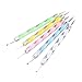 Set of 5 Multi Coloured Swirl Double Ended Nail Art Dotting/Marbleizing tools [version:x6.3] by DELIAWINTERFEL