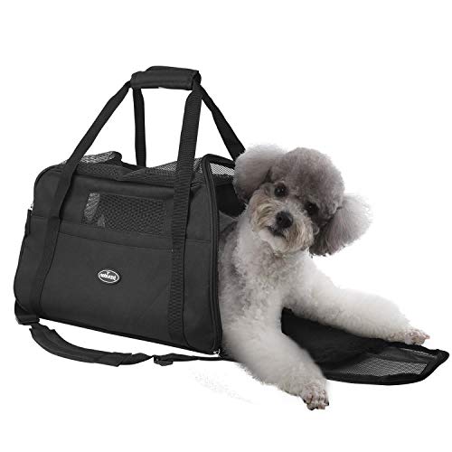 Nobleza - Sac de Transport Pliable pour Chiens et Chats. Tissu Oxford, Taille L.