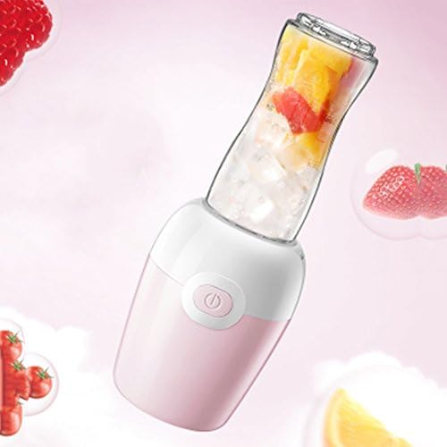 GLJXG Juicer home portable electric multi-function juice machine 2 color optional 500ml Mixer ( Color : B )