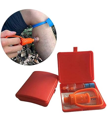 POMPE D'EXTRACTION DE venin, Kit de sécurité de premiers secours outil