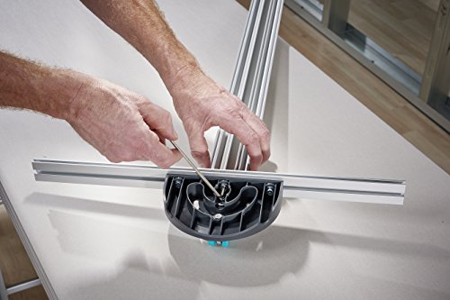 Wolfcraft T-Schiene mit Parallelschneider, 1 Stück, 4008000 - 6