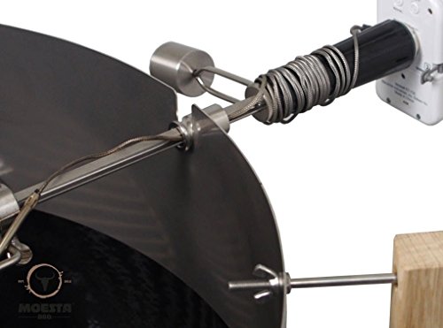 Moesta-BBQ Smokin‘ PizzaRing – Komplettpaket für Rotisserie (57cm) - 4