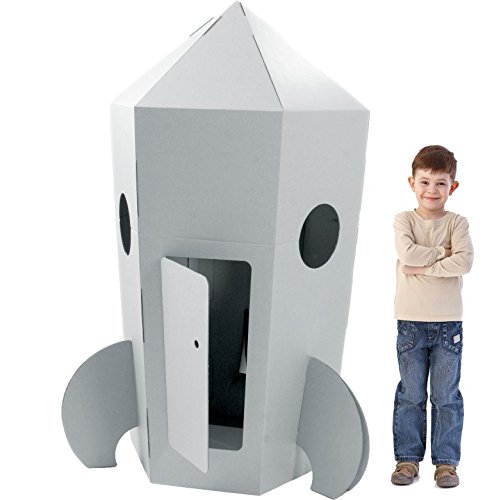 Preisvergleich Produktbild Kid-Eco paperpod Pappe Rocket (weiß)
