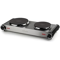 Plaque chauffante double Tristar KP-6248 - 2 500 W - Acier inoxydable