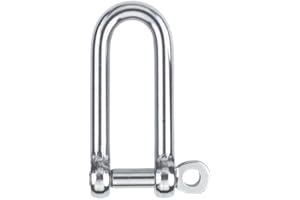 HARKEN 6mm Long Forged D Shackle