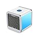 Produktbild Mini Tragbare Mobile Klimaanlage Luftkühler Mini Air Cooler USB Klimagerät 3 in 1 Raumluftkühler, Luftbefeuchter und Luftreiniger Tragbarer Tischventilator für Büro,Hotel,Garage und Haus usw