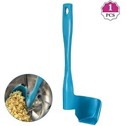 Artistore - Spatule Tournante Rotative pour Séparation Collection et Nettoyage des Aliments (BLEU)