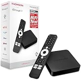 Thomson Streaming Box 240G, 4K Uhd, Dolby Atmos, Dolby Digital+, Google Ses Kontrol&uuml;, Wifi