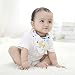 Homebunnyy Baby Bandana Drool Bibs for Boys and Girls, Cute Printed Patten Baby Triangle Bibs, 4 Pack