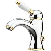 Suchergebnis auf Amazon.de für: waschtischarmatur chrom gold