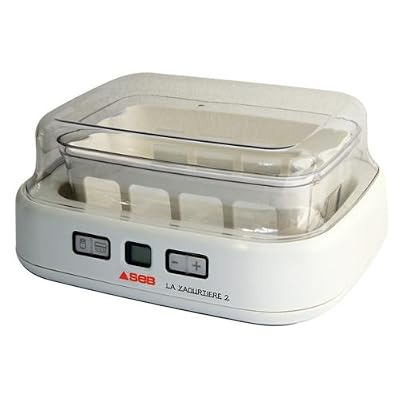 Seb YG500100 Yaourtière Duetto 8 Pots Blanc