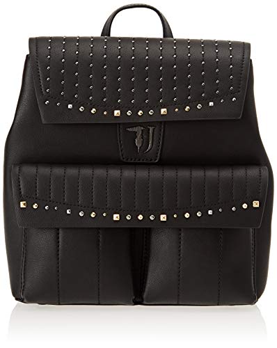 Preisvergleich Produktbild Trussardi Jeans Damen 75B00508-9Y099999 Rucksack, Schwarz, 30x33x16 cm