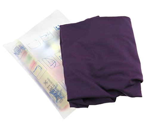 Preisvergleich Produktbild Elastisch Reise Kofferhülle Kofferschutzhülle Kofferüberzug Schutzhülle Lila