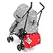 Zeta Luxury Complete Changing Bag with Changing Mat (Red Dots, Large)