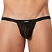 Produktbild Look Me LM910-27BLKL Herren-String, schick, Diamant-Effekt, Schwarz, Größe L