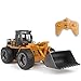 Produktbild SOSAWEI Fernbedienung Bauwagen, RC Bagger Alloy Bulldozer mit Lights Full Function Remote Loader Fahrzeug 6 Channe
