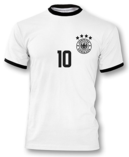 EM 2016 Deutschland Trikot Fanshirt Retro-Look Motiv 13 Herren