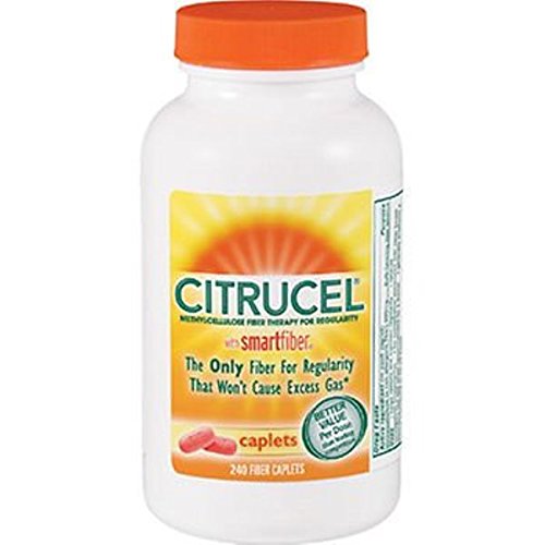 Citracel Fiber Caplets, 240 ct. x2 AS