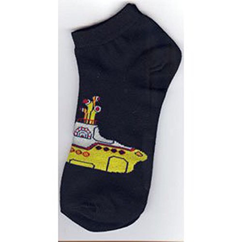 Yellow Submarine Ladies Low Cut Socks Size 4-7