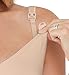 Medela Women's Body Silk Seamless Nursing Bra Seamless Plain Nursing Bra, Beige (Butterscotch), 40C (Manufacturer size: M)
