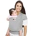 Summer Sale! Cosy n Cute Premium Quality Baby Carrier Sling Wrap. Ideal Comfort Supersoft Cotton Spandex Mix - Snug and Cozy fit - Suitable for Newborn Babies to Toddlers up to 30lbs