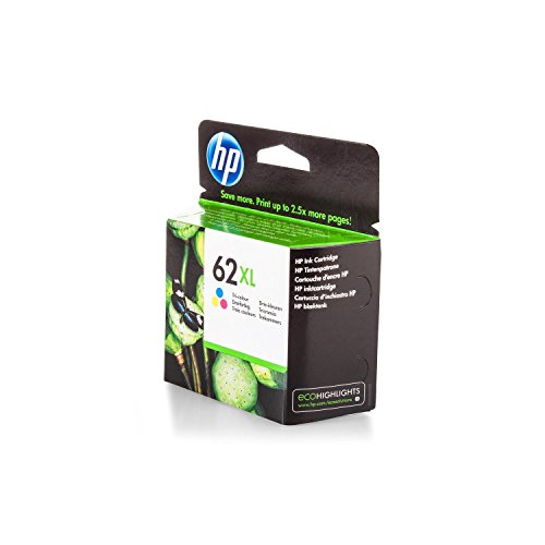 F62XL Hewlett-Packard HP Original 62XL Tri-color Ink Cartridge C2P07AE