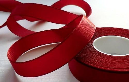 Ribbon/Gift Wrap/Decorative Band 50 m x 25 mm Burgundy Taffeta Ribbon