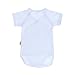 Steiff Unisex Baby 0008641 Body 1/4 Arm Bodysuit, Blue (Steiff Baby Blue), 0-3 Months (Manufacturer size: 62)