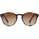 Olivewing Polarize G&uuml;neş G&ouml;zl&uuml;ğ&uuml; | Gen&ccedil; Yetişkin | Erkek Kadın Unisex | Yuvarlak Tam &Ccedil;er&ccedil;eveli Grilamid TR90 | OLW 9827-DM05