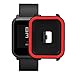 Produktbild Muium Für Xiaomi Huami Amazfit Bip Youth Watch,Weiche zweifarbige Silikonhülle (Rot)