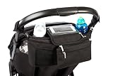 BTR Buggy Organiser Buggy Bag, Pram Organiser With Zipped Detachable Pocket And Purse