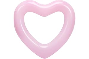 HeySplash Bouée de Natation pour Adultes, Grand Flotteur Radeau, Anneau de Piscine Gonflable Lounge Bouée Piscine Plage, Jouets de Décoration de Fête