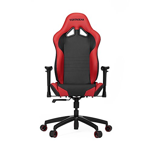Vertagear Gaming Chair, Black/Red, Medium