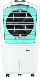 Havells Kace 75 litre Desert Air Cooler with Honeycomb Pads (White Blue)