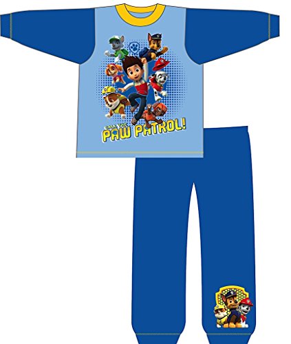 Boys Official Paw Patrol Pyjamas Snuggle Fit 100% Cotton Long PJs Pyjama set[18-24 Months][Blue]