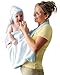 Clevamama Splash and Wrap Baby Bath Towel (Blue)