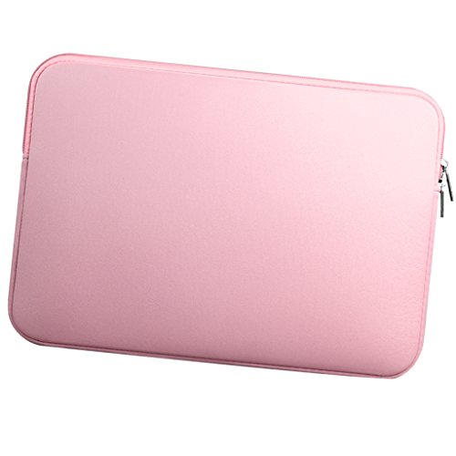 Laptop Hülle Tragetasche Schutzhülle Laptophülle Laptop Tasche für Macbook Mac Air/Pro/Retina – Rosa, 13 Zoll - 3