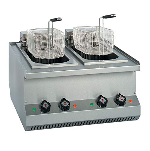 Ubert Modul Doppelfritteuse, Elektro, 12 kW, 400V