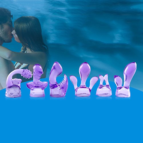Babysbreath Sex Toys AV Vibration Rod Kopfbedeckung mit 6 Styles Vibratoren Kopf Attachment NO.3 - 2