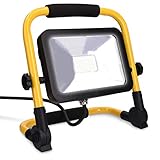 Donde desees: Podrás usar este foco de trabajo con asa para iluminar tu jardín o garaje. ¡Gracias a su grado de protección IP65 es ideal tanto para interiores como exteriores!