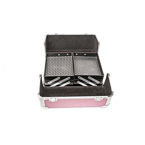 TecTake® Kosmetikkoffer Beauty Case Schminkkoffer pink - 2