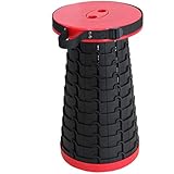 Modstyle Retractable Folding Stools Sturdy Portable Lightweight Plastic Stool, Holds up 330 Lbs, Outdoor Travel Camping Fishing Garden Folding Stool ITN-36283-3