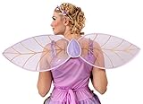Elfenkostüm lila-grün für Damen | Größe 44/46 | 3-teiliges Feen Kostüm | Fantasy Faschingskostüm für Frauen | Märchen-Kostüm für Karneval & Themenpartys | Elfe Erwachsenen-Verkleidung - 