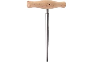 Bnineteenteam Fiol Pinne Hål Brotsch, 3/4 4/4 Viola Peg Brotsch med trähandtag Hög Reparation Verktyg Violin Tillverkning Ver