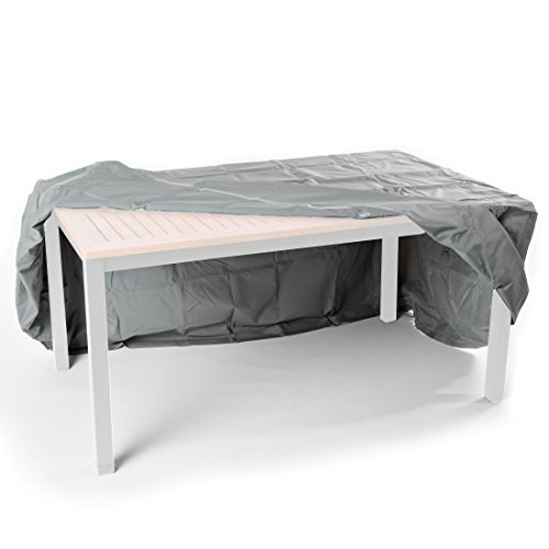 Ultranatura Gewebe-Schutzhülle Sylt für rechteckigen Gartentisch, Wetterschutzhülle für eckige Tische, 125 x 70 x 94 cm - 2