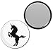 Unicorn Silhouette - 55mm Round Compact Mirror