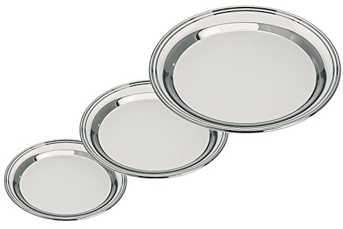 Glasuntersetzer Gläserteller Silber 800 Fadenmuster D 11 cm. Für Gläser, Glas, Tassen, Tisch, Bar - 2